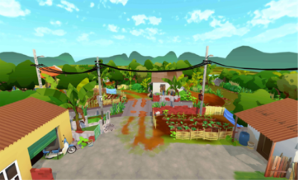 Preview image for the publication Coupling Agent-Based Simulations with VR Universes: the Case of GAMA and Unity